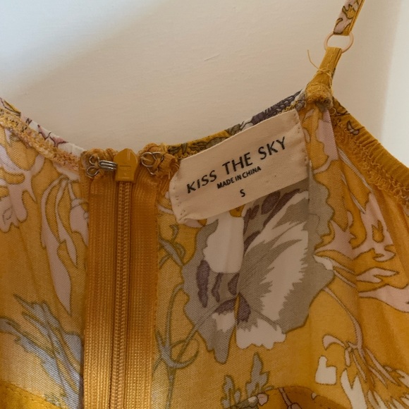 Kiss The Sky Birdland Jumpsuit Urban Outfitters UK Size Small - Picture 4 of 11